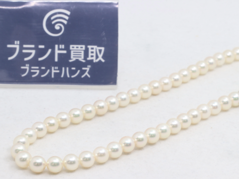 ミキモトのパールネックレス