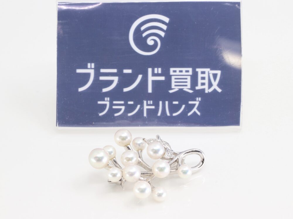 ミキモトパールダイヤブローチ全体