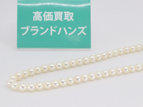 ミキモトパールネックレスシルバー金具