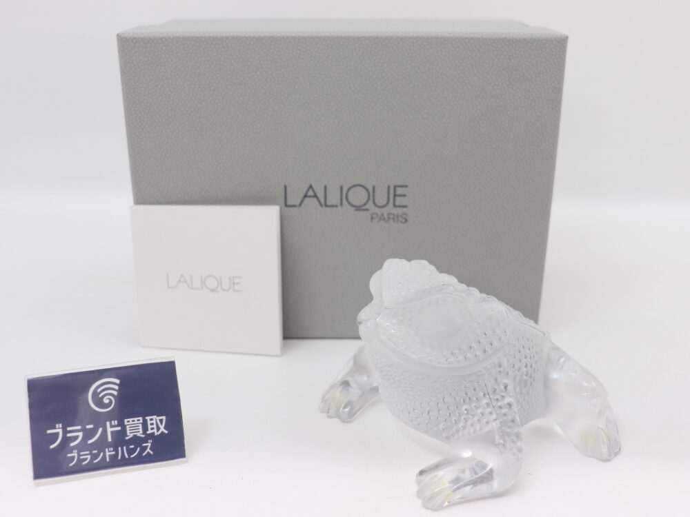 LALIQUE ラリック マスク ド ファム ブローチ アールデコ 四角 箱付き 大阪市のお客様よりラリックフロッググレゴワールを買取しました