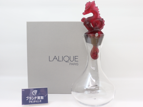 ラリック　LALIQUE ドラゴン　オブジェ ≪人気≫LALIQUE ドラゴン ティエンロン オブジェ ピンク