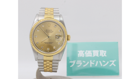 ロレックスのデイトジャスト16233G