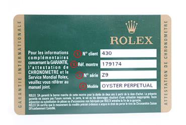 ROLEX 保証書、タグ 日本発行のロレックス保証書の評価 | GINZA RASIN 高級腕時計ブログ