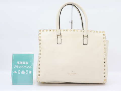 ヴァレンティノスタッズハンドバッグ