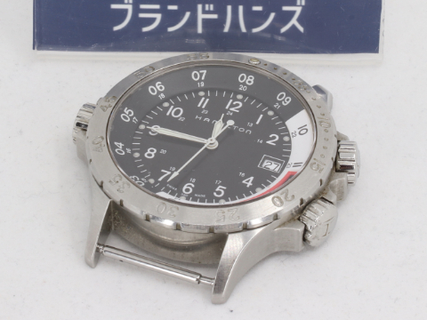 本体のみ不動のハミルトンのカーキGMT