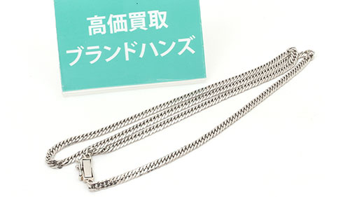 美品 PT850 喜平ネックレス 全体