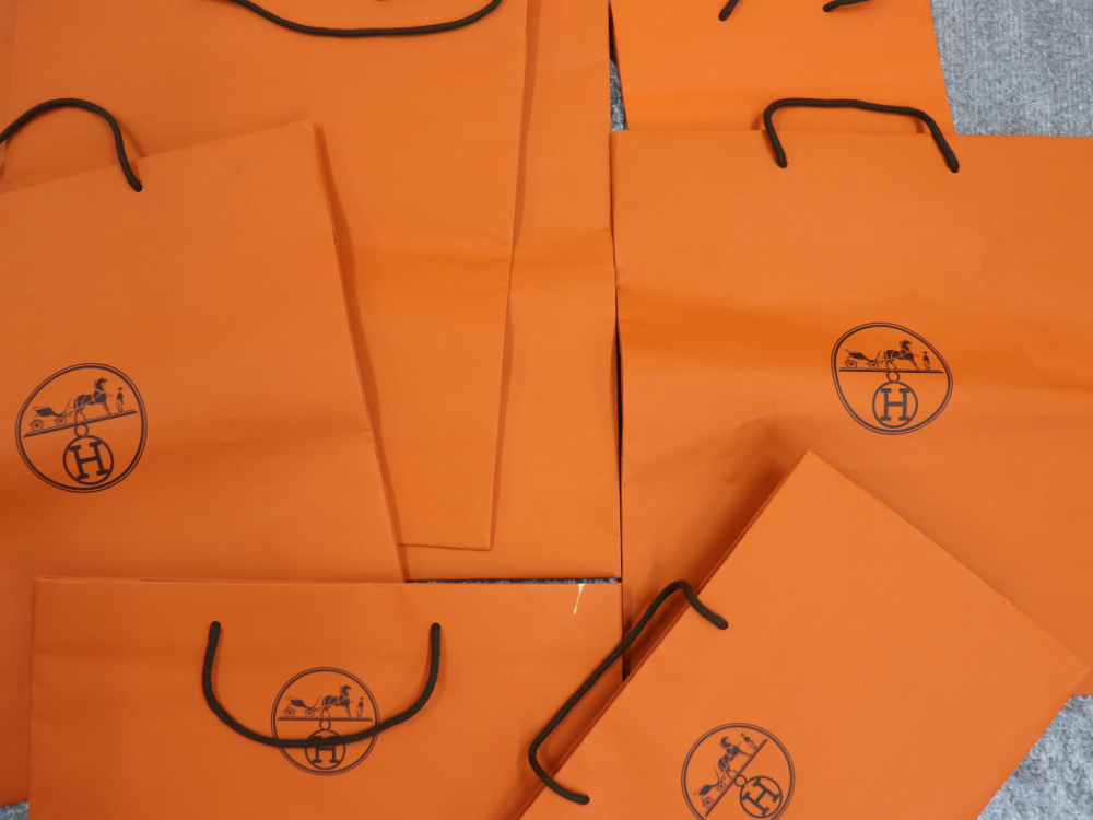 美品のエルメスの空箱ショッパーおまとめをお買取りしました！