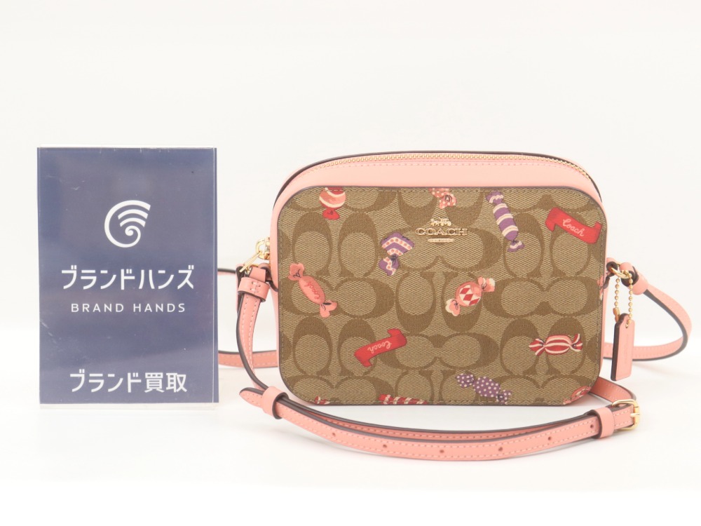 未使用のコーチキャンディカメラバッグをお買取しました！