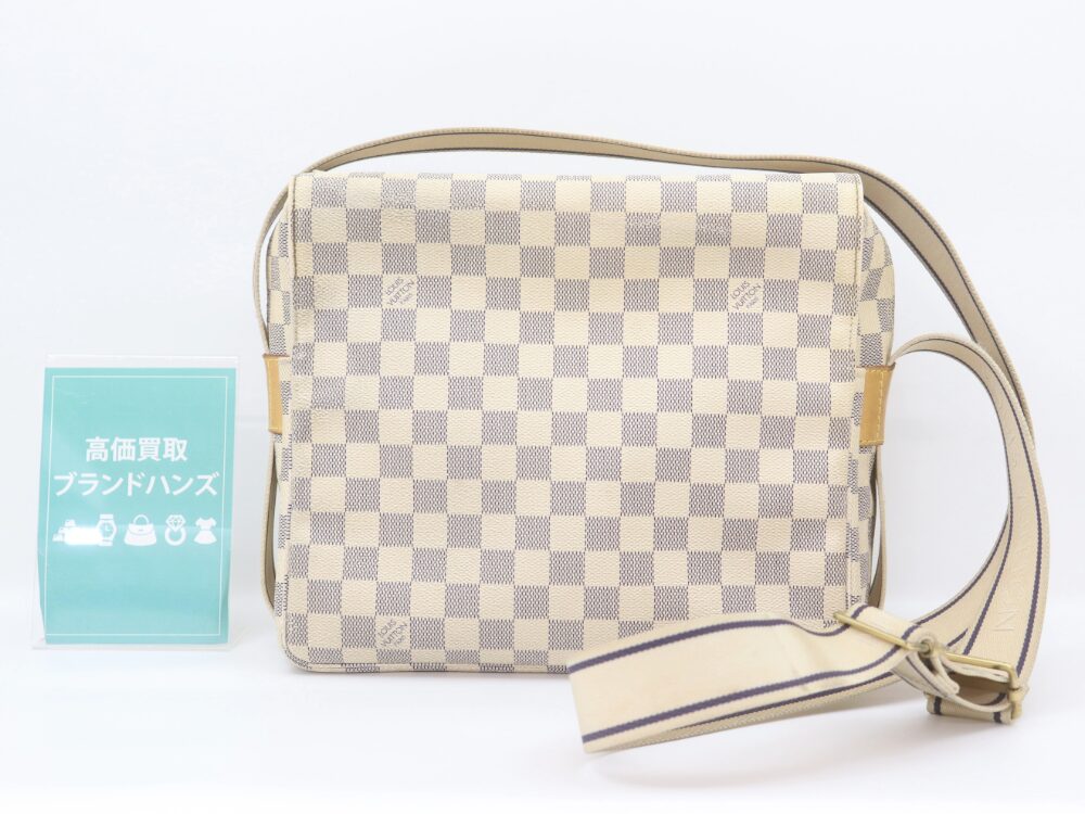変色のあるルイヴィトンダミエナヴィグリオN51189を買取しました