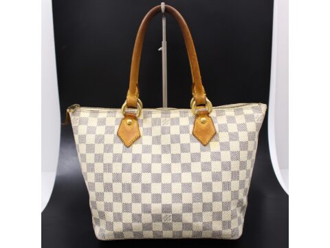 B246【本物保証】 ルイヴィトン ダミエ アズール サレヤPM トートバッグ LOUIS VUITTON N51186 1円～ ルイヴィトン ダミエ アズール サレヤPM トートバッグ N51186 2018年2