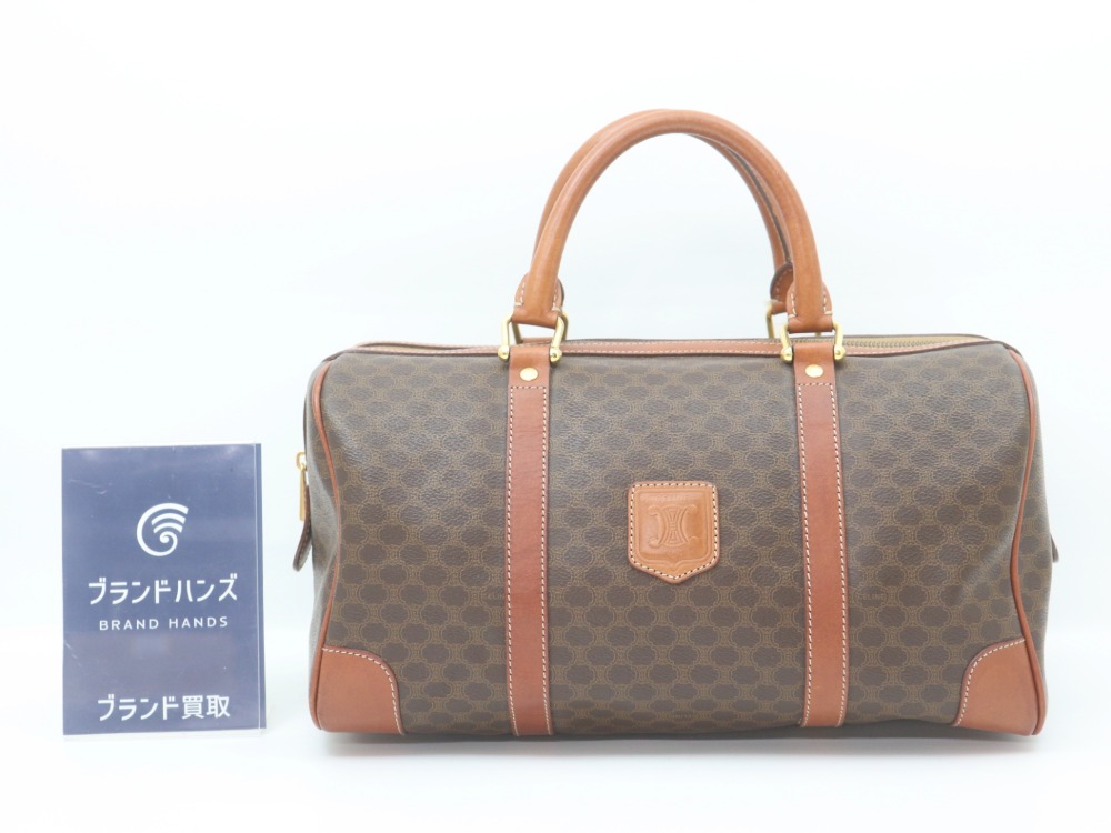 セリーヌ（CELINE） マカダム ボストンバッグ 16日まで再値下 美品 