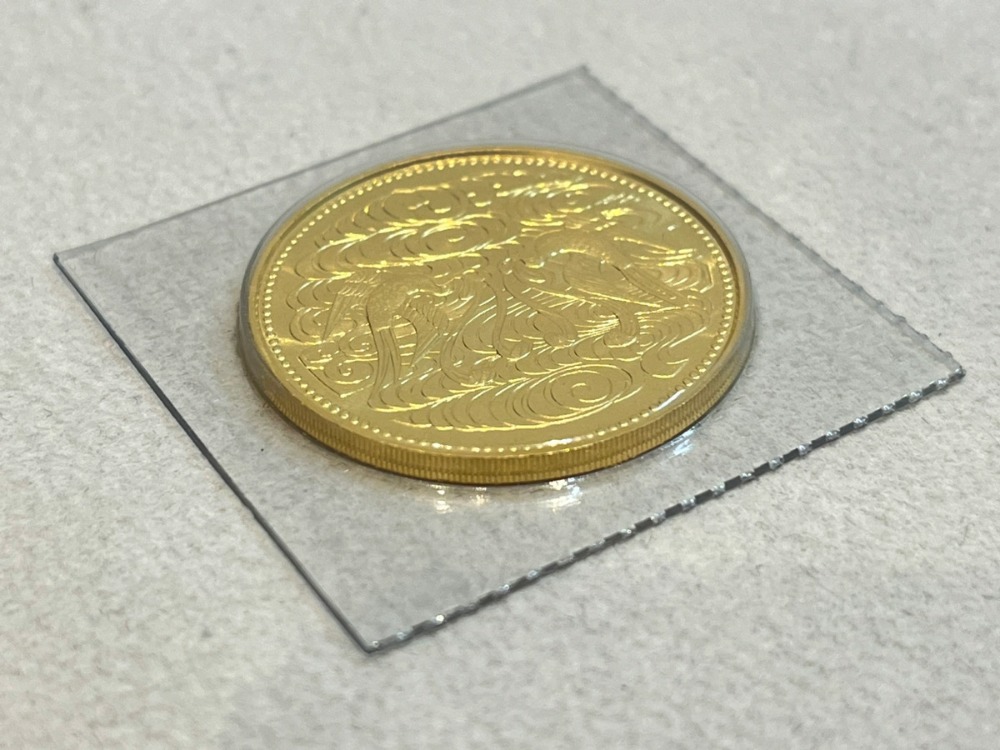売り先確定済み】 天皇陛下御在位60年記念 10万円金貨 1枚 【公式通販】
