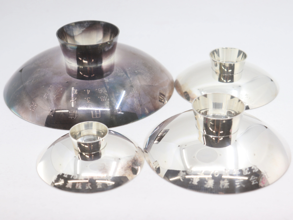 銀杯 380g 純銀 シルバー silver セット silver1000 純銀 銀杯 銀盃 
