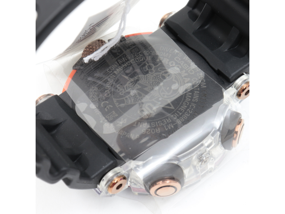 G-SHOCKフロッグマン腕時計裏蓋