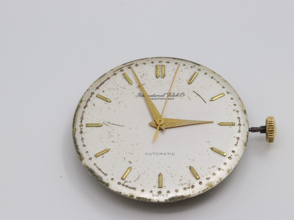 IWCオールドインタームーブメントC.853正面