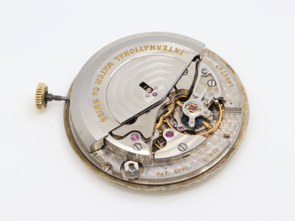 IWCオールドインタームーブメントC.853裏面