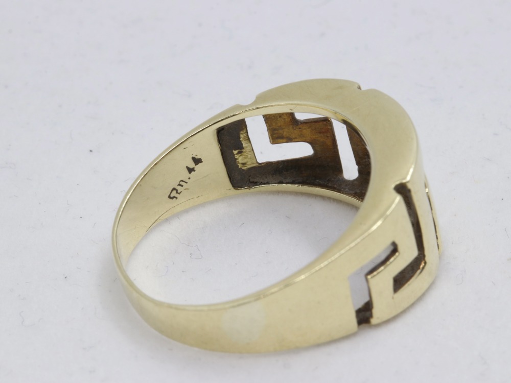 K14(14金)リング4.2g刻印2