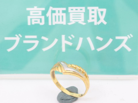K18PT900Vモチーフリング