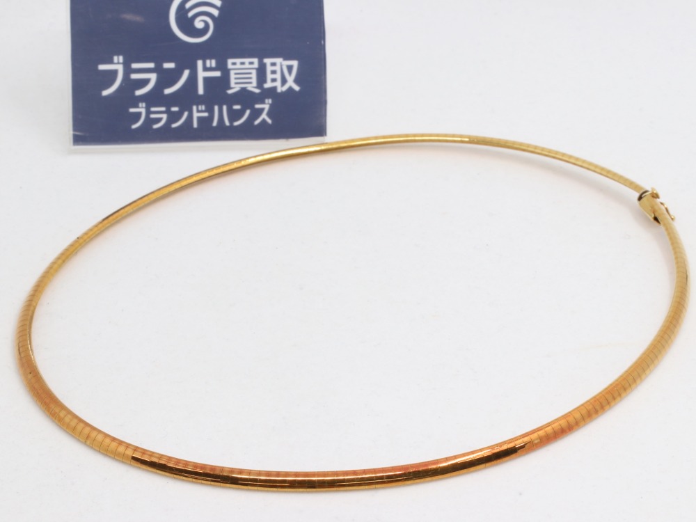 K18のネックレス全体