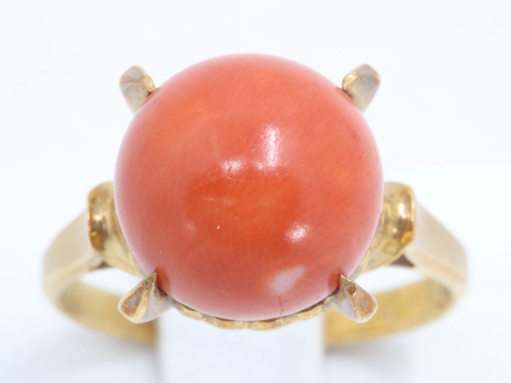 K18の珊瑚サンゴリング上