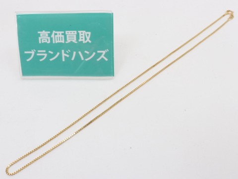 K18ノーブランドネックレス3.2g