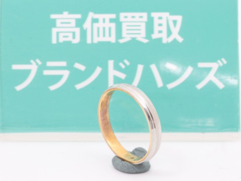 K18プラチナPT900のコンビリング