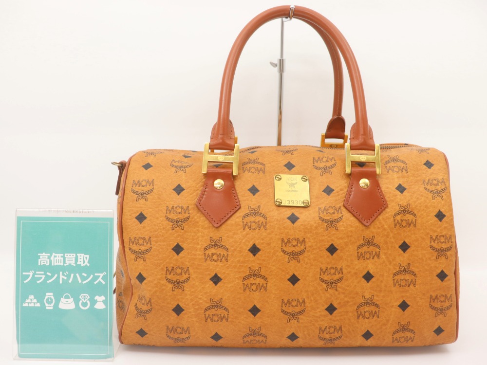MCMヴィセトスボストンバッグをお買取しました！