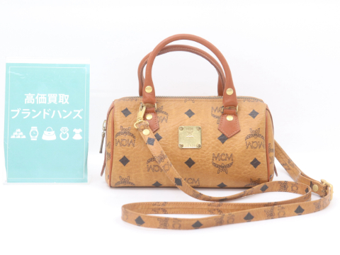 MCMミニボストン2wayバッグ