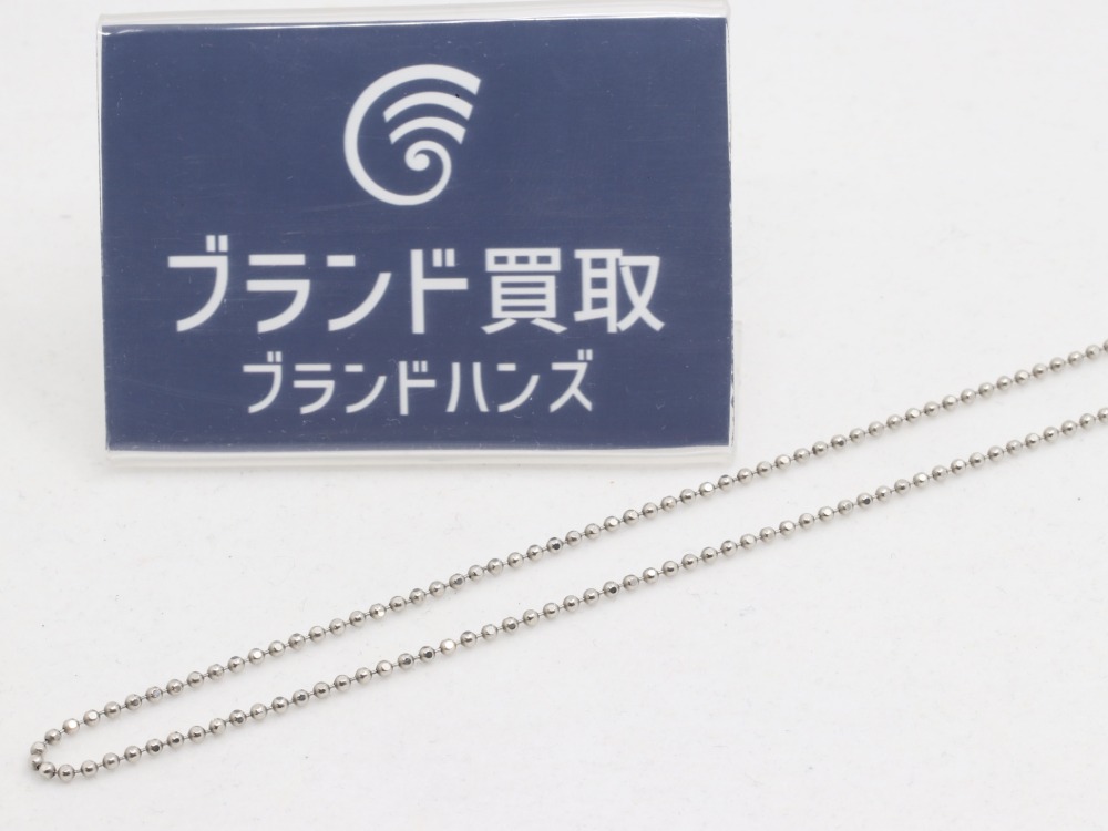 PT850プラチナのネックレス全体