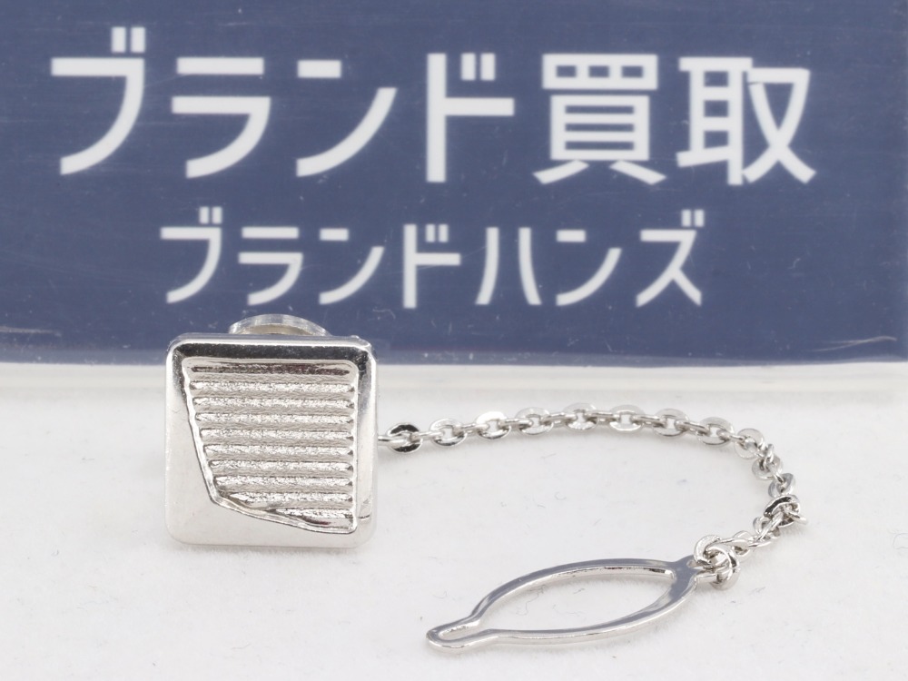 PT900プラチナのタイピン全体