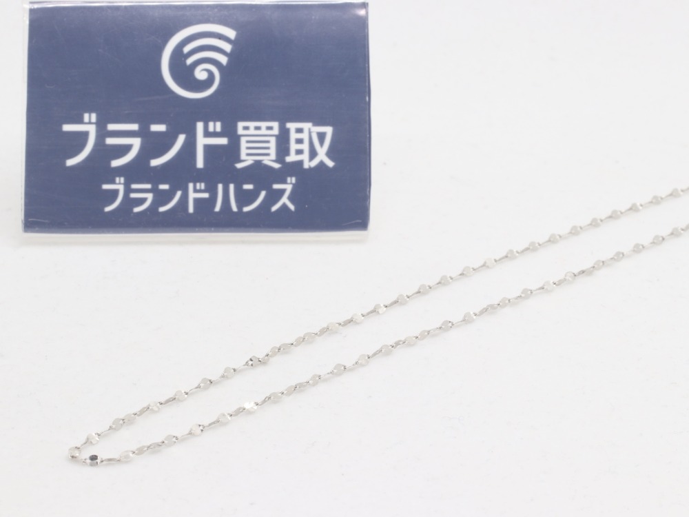 PT999のチェーンネックレス全体
