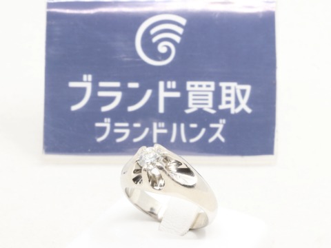 Pt900のダイヤリング