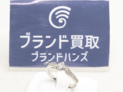 Pt900のダイヤリング