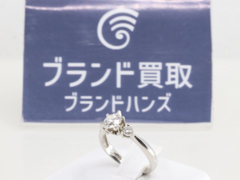 Pt900のダイヤリング