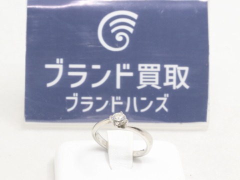 Pt900のダイヤ付リング