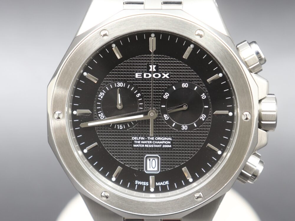 エドックスデルフィン10110クロノグラフ正面