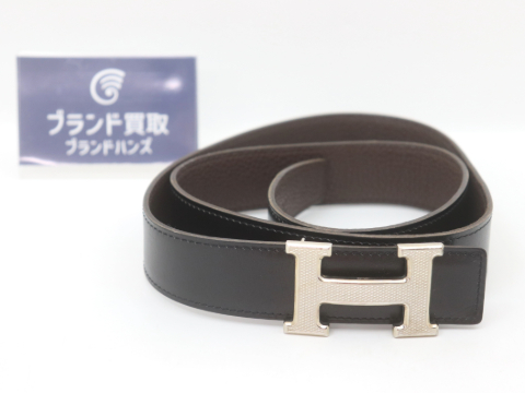 エルメスHベルトギロッシュ□K刻印