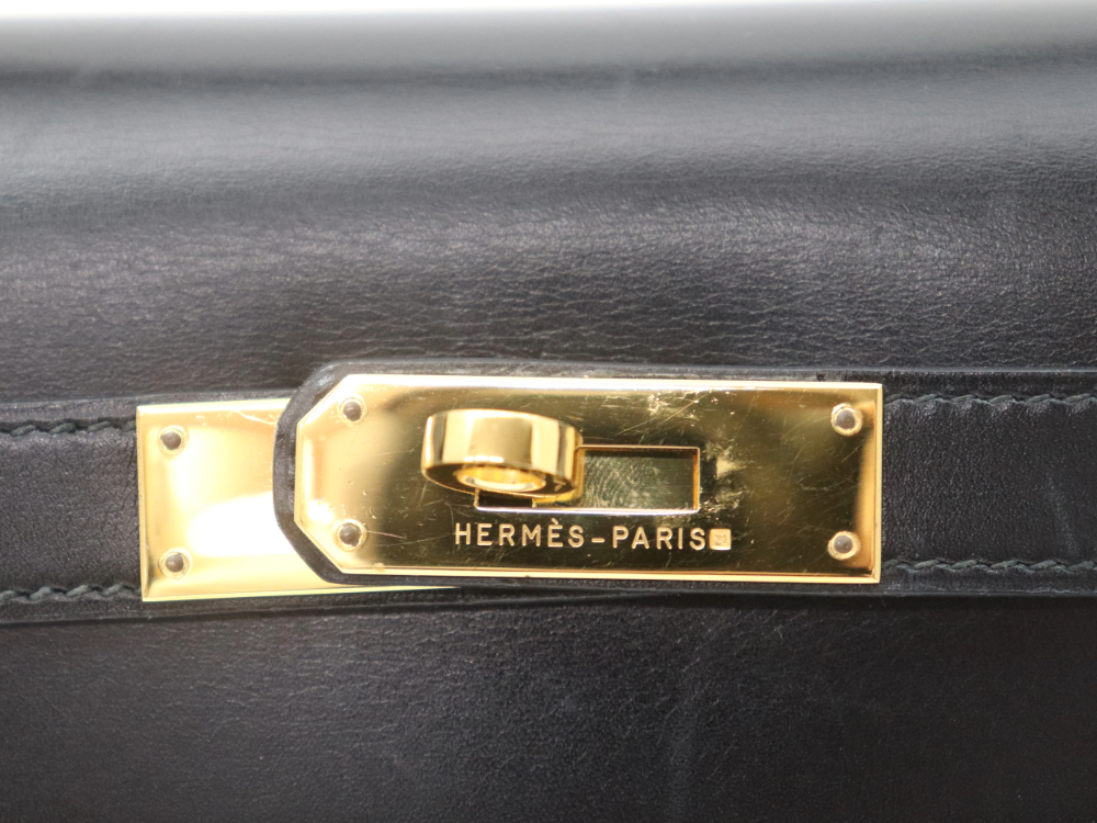 エルメスのケリー32ボックスカーフ金具