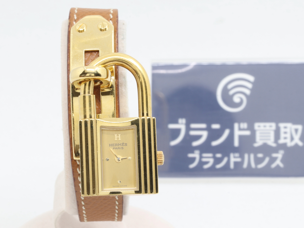 エルメスのケリーウォッチレディース正面