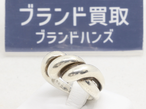 エルメスのトルサードリングシルバー