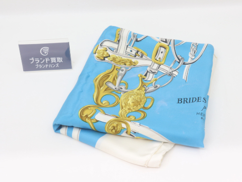 エルメスカレ90式典用の馬勒シルク