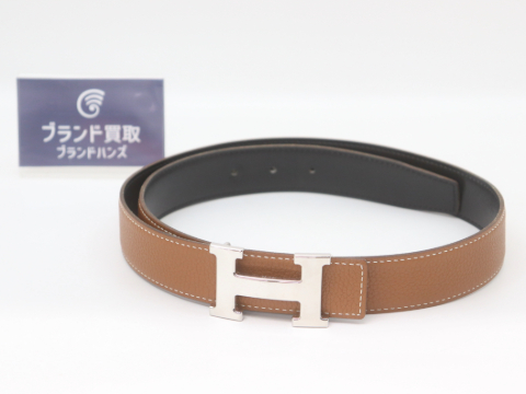 エルメスコンスタンスHベルトシルバー金具