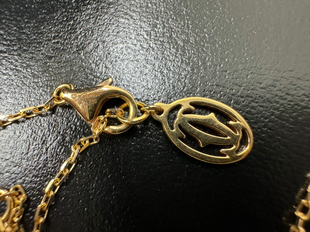 カルティエK18ダムールネックレス金具