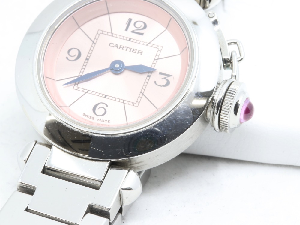 カルティエのミスパシャW3140008腕時計ケース