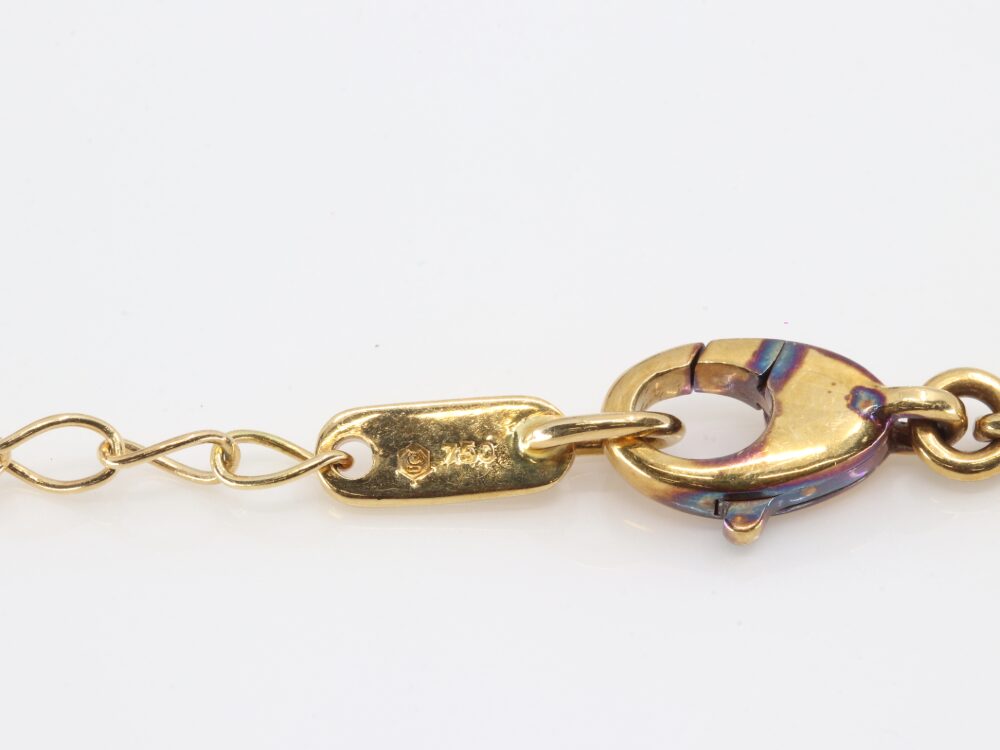 カレライカレラのK18ネックレス金具