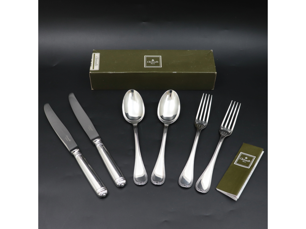 クリストフルマルメゾン2人用セット全体