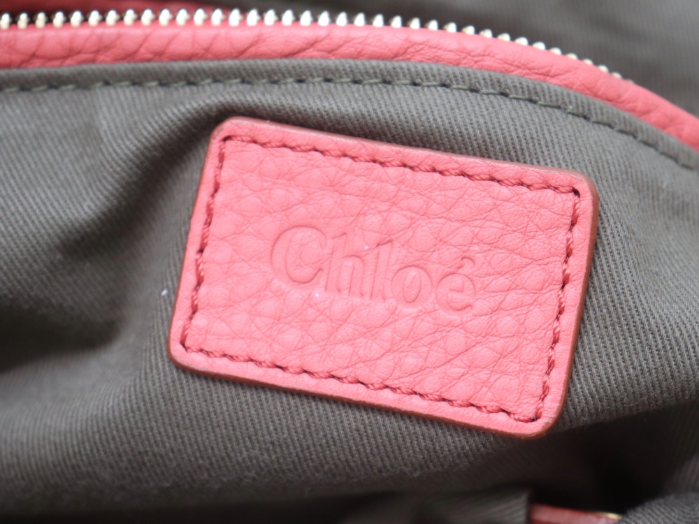 クロエマーシー2WAYショルダーバッグ刻印