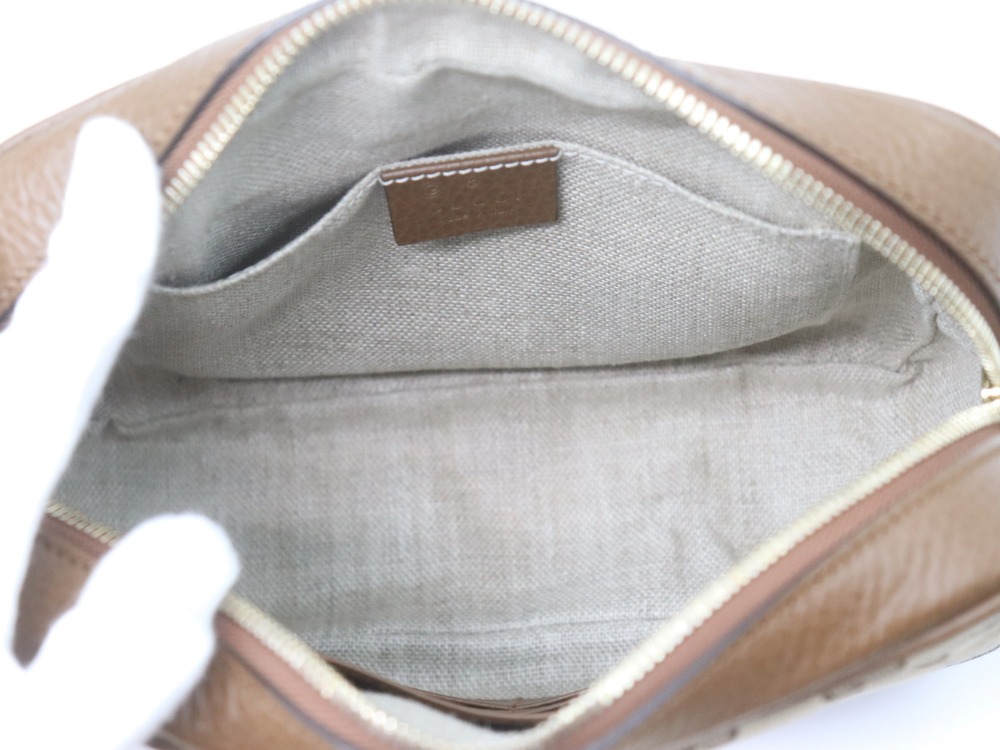 グッチショルダーバッグキャンバス内