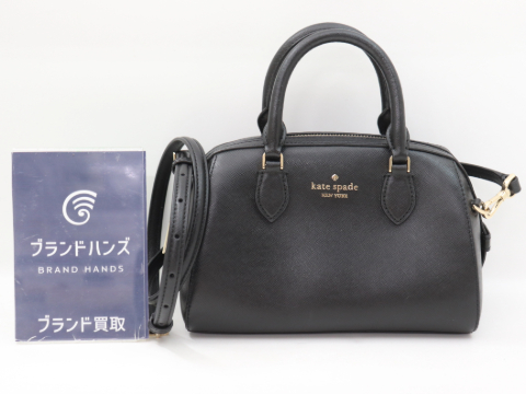 ケイトスペードの2WAYレザーバッグ