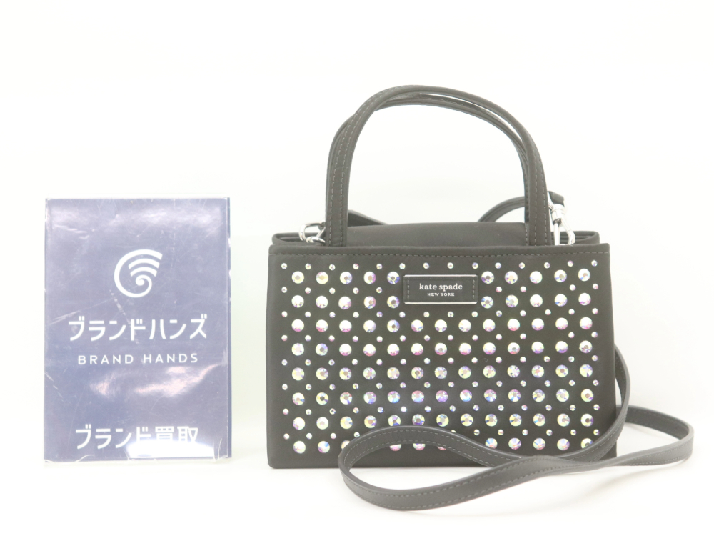 ケイトスペードサムアイコン2wayトートバッグ正面